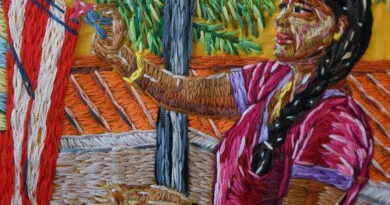 Painting with Thread at the Varley Art Gallery