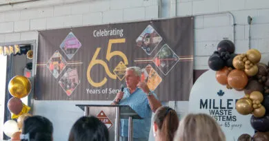Miller Waste celebrates 65 years of service in Markham