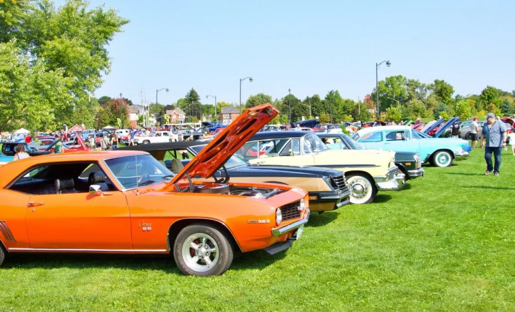 Markham-Stouffville Cruiser cars at Motofest