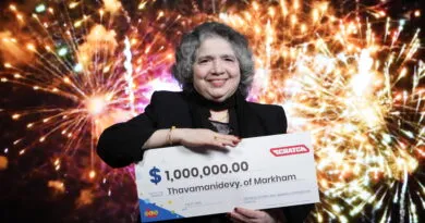 Markham woman wins $1 million